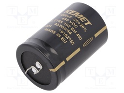 Capacitor: electrolytic; 1mF; 450VDC; ESR: 148mΩ; SNAP-IN; ±20%