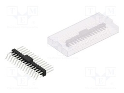 Connector: pin strips; pin header; male; PIN: 30; 2.54mm; SMT; 2x15