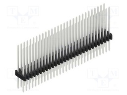 Connector: pin strips; pin header; male; PIN: 58; 1.27mm; THT; 2x29