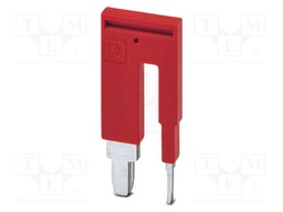 Bridge; PA; L: 3mm; ways: 2; W: 12.9mm; H: 29.9mm; Body: red