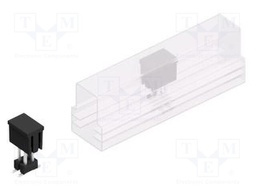 Connector: pin strips; pin header; male; PIN: 4; 2.54mm; SMT; 2x2