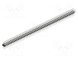 Connector: pin strips; pin header; male; PIN: 98; 2mm; THT; 2x49