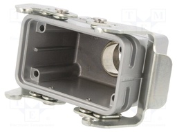 Enclosure: for HDC connectors; C146; size E10; for cable; PG16