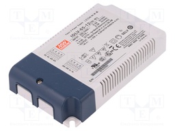 Power supply: switched-mode; LED; 50W; 12VDC; 4.2A; 180÷295VAC