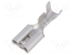 Terminal: flat; 4.8mm; 0.8mm; female; 0.5÷1mm2; crimped; for cable