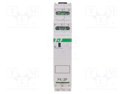 Relay: electromagnetic; Uswitch: max.250VAC; Ioper.max: 8A; IP20