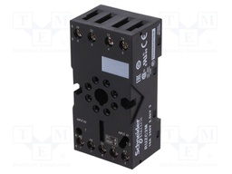 Relays accessories: socket; PIN: 8; Mounting: DIN