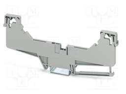 Mounting clamp; PA; ways: 2; W: 5.2mm; H: 155.8mm; Body: grey