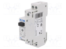 Relay: installation; monostable; NO x2; Ucoil: 230VAC; 16A; IP20