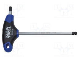 Wrench: hex key; HEX 4mm; Overall len: 152mm; hardened steel