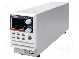 Power supply: programmable laboratory; Channels: 1; 0÷160VDC