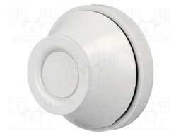 Grommet; EPDM; grey; Panel thick: 1÷4mm; Øcable: 27÷35mm; Size: M50