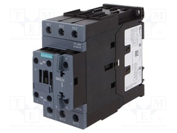 Contactor: 3-pole; NO x3; Auxiliary contacts: NO + NC; 175÷280VAC