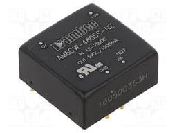 Converter: DC/DC; 6W; Uin: 18÷75V; 5VDC; Iout: 1.2A; 1"x1"; 14g