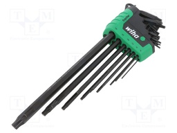 Key set; Torx®; Chrom-vanadium steel; Pcs: 13; Package: blister