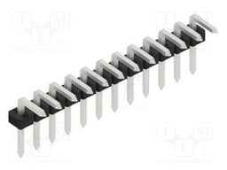 Connector: pin strips; pin header; male; PIN: 12; 2mm; THT; 1x12
