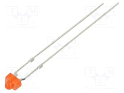 LED; 1.8mm; red; 68÷100mcd; 30°; 3÷5V; 20mA; Variant: blinking
