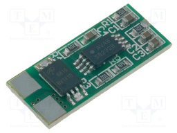 PCB protection; Li-Ion; 19.1x8x2mm; 3A; 7.4VDC