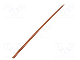 Heat shrink sleeve; glueless,thin walled; 2: 1; 6.4mm; L: 1000mm