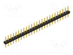 Connector: pin strips; pin header; male; PIN: 25; 2mm; THT; 1x25