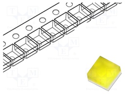 Power LED; white; 120°; Pmax: 3W; 116÷130lm; 1.65x1.65x0.35mm; 1717