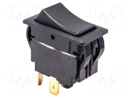 ROCKER; SPST; Pos: 2; OFF-ON; 20A/125VAC; Rcont max: 50mΩ; 0÷55°C