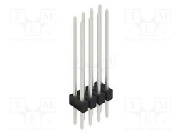 Connector: pin strips; pin header; male; PIN: 8; 2.54mm; THT; 2x4