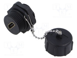 EURO, HDMI connector Waterproof HDMI Industrial Coupler