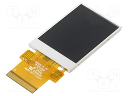 Display: TFT; 2"; 240x320; Illumin: LED; Dim: 52.1x35.8x2.65mm