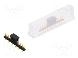 Connector: pin strips; pin header; male; PIN: 12; 2.54mm; SMT; 1x12