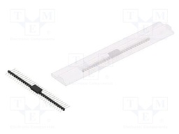Connector: pin strips; pin header; male; PIN: 31; 2mm; SMT; 1x31