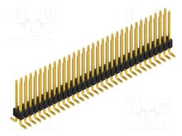 Connector: pin strips; pin header; male; PIN: 64; 1.27mm; SMT; 2x32