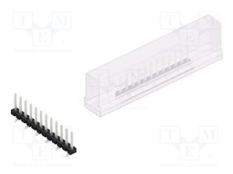 Connector: pin strips; pin header; male; PIN: 12; 2.54mm; SMT; 1x12