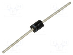 Diode: Schottky rectifying; THT; 60V; 25A; Ø5,4x7,5mm; Ufmax: 0.69V