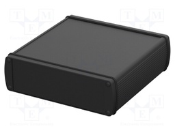 Enclosure: with panel; ALUBOS 1600; X: 169mm; Y: 150mm; Z: 52mm; IP65