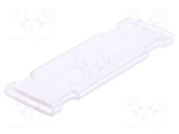 Markers for cables and wires; PVC; transparent; -30÷60°C