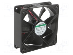 Fan: DC; axial; 24VDC; 120x120x38mm; 158.01m3/h; 37dBA; Vapo