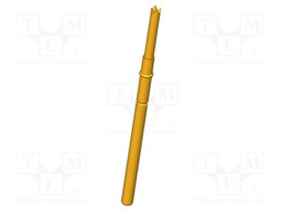 Test needle; Operational spring compression: 4mm; 5A; Ø: 1.3mm