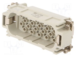 Connector: rectangular; male; EPIC H-D; PIN: 40; 40+PE; size H-B 16