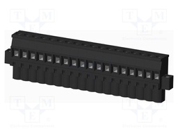 Connector: pluggable terminal block; plug; female; angled 90°