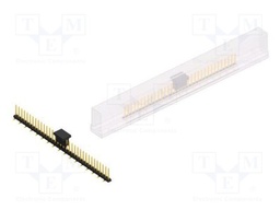 Connector: pin strips; pin header; male; PIN: 34; 2mm; SMT; 1x34
