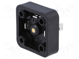 Connector: valve connector; socket; form A; 18mm; male; PIN: 3; 16A