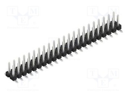 Connector: pin strips; pin header; male; PIN: 44; 2.54mm; SMT; 2x22
