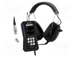 Vibrometer; Display: LCD 2,8"; 0÷3,9mm,0÷399,9m/s2,0÷399,9mm/s