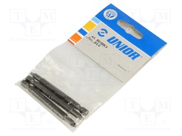 Tool: screwdriver bit; 3pcs; Bit: square; Size: #2; 75mm