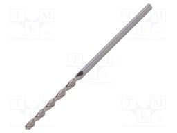 Drill bit; for metal; Ø: 1.3mm; L: 38mm; HSS-CO; Conform to: DIN 338