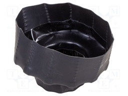 Heat shrink boot; 220/128mm; black; No.of term: 1