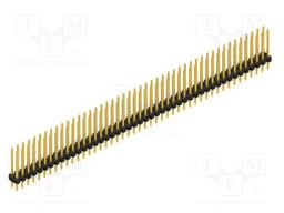 Connector: pin strips; pin header; male; PIN: 92; 2mm; THT; 2x46