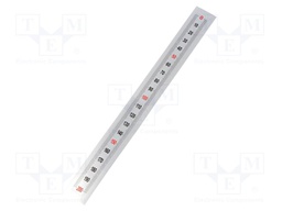 Ruler; figures vertically arranged,self-adhesive; W: 11mm