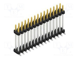 Connector: pin strips; pin header; male; PIN: 30; 2mm; SMT; 2x15